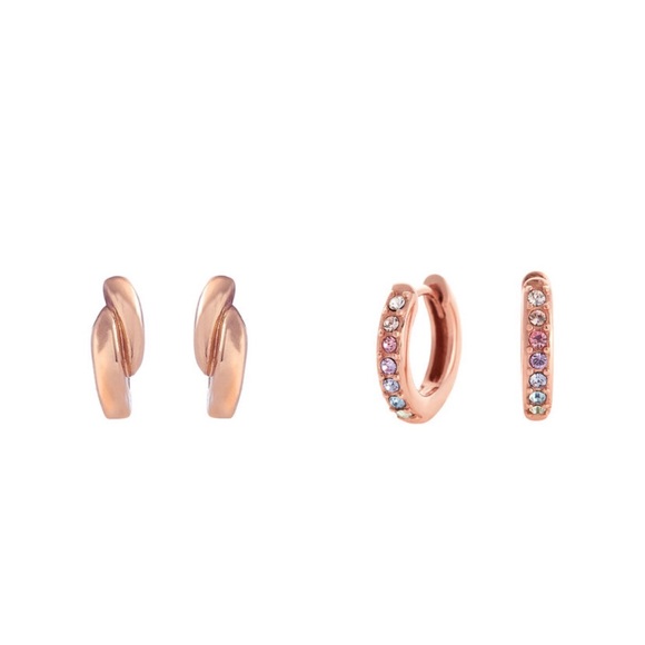 Olivia Burton Customizable Rose Gold Earring Set Earrings